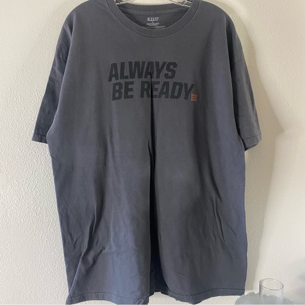 5.11 Tactical Men's Dark Gray Tee